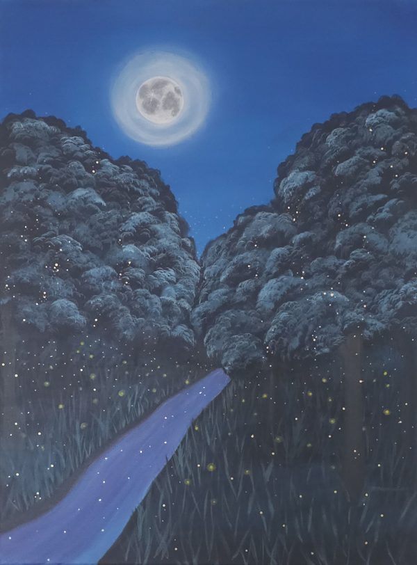 Moonlit Magic Forest