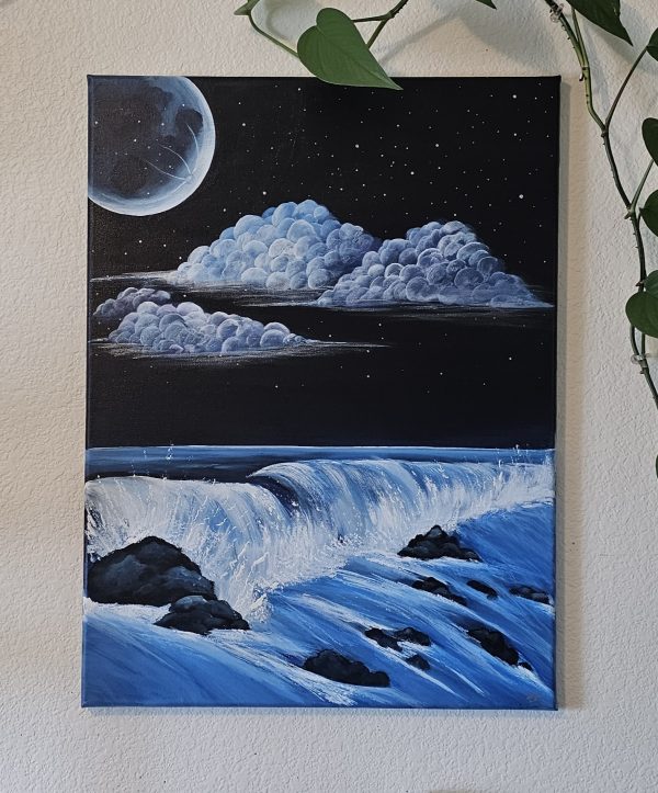 Moonlit Rocky Shores - Image 2