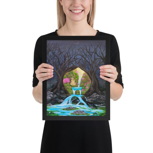 Imagination brings Growth (Framed Paper Print) - Image 2