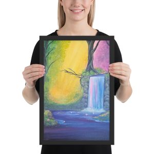 Enchanted Hollow (Framed Paper Print)