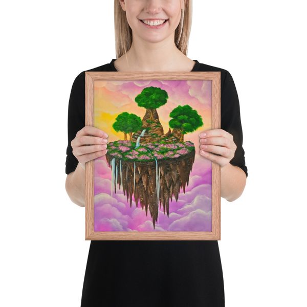 Island in the Clouds (Framed Paper Print) - Image 3