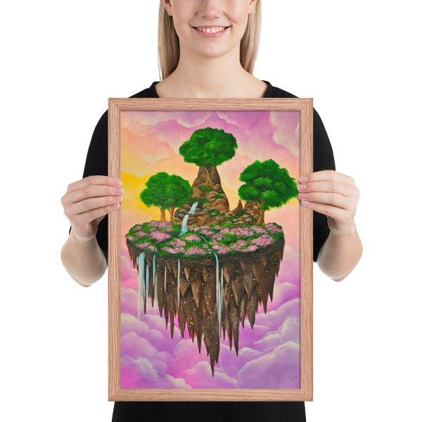 Island in the Clouds (Framed Paper Print) - Image 5