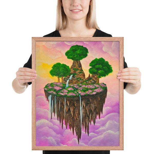 Island in the Clouds (Framed Paper Print) - Image 6