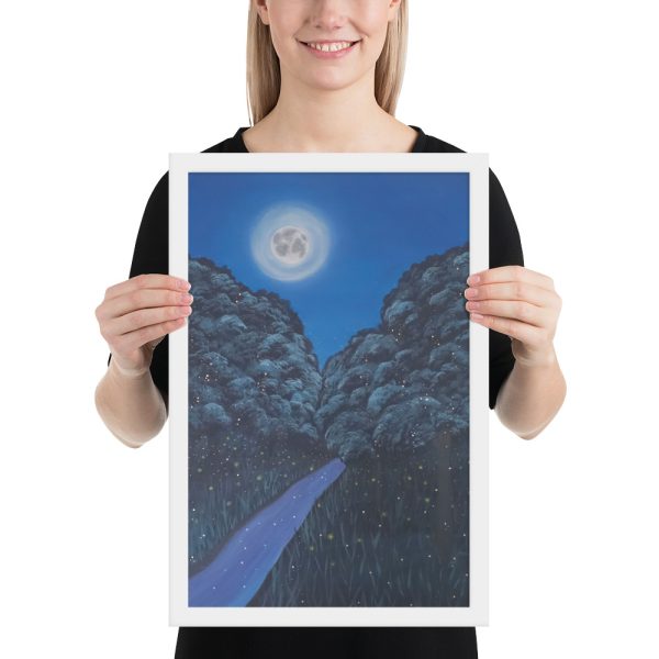 Moonlit Magic Forest (Framed Paper Print) - Image 18
