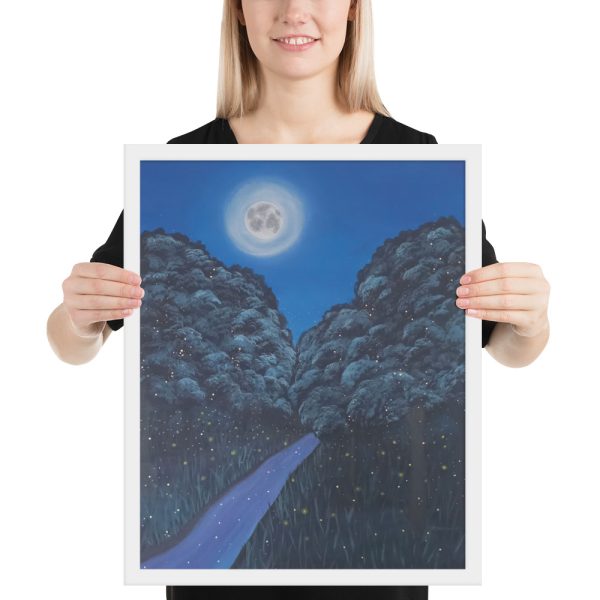 Moonlit Magic Forest (Framed Paper Print) - Image 19