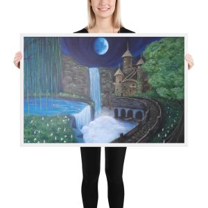 Secret Haven (Framed Paper Print)