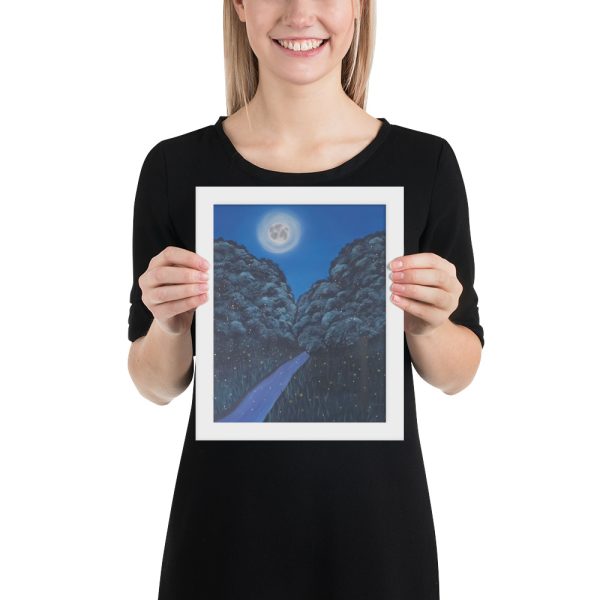 Moonlit Magic Forest (Framed Paper Print) - Image 15