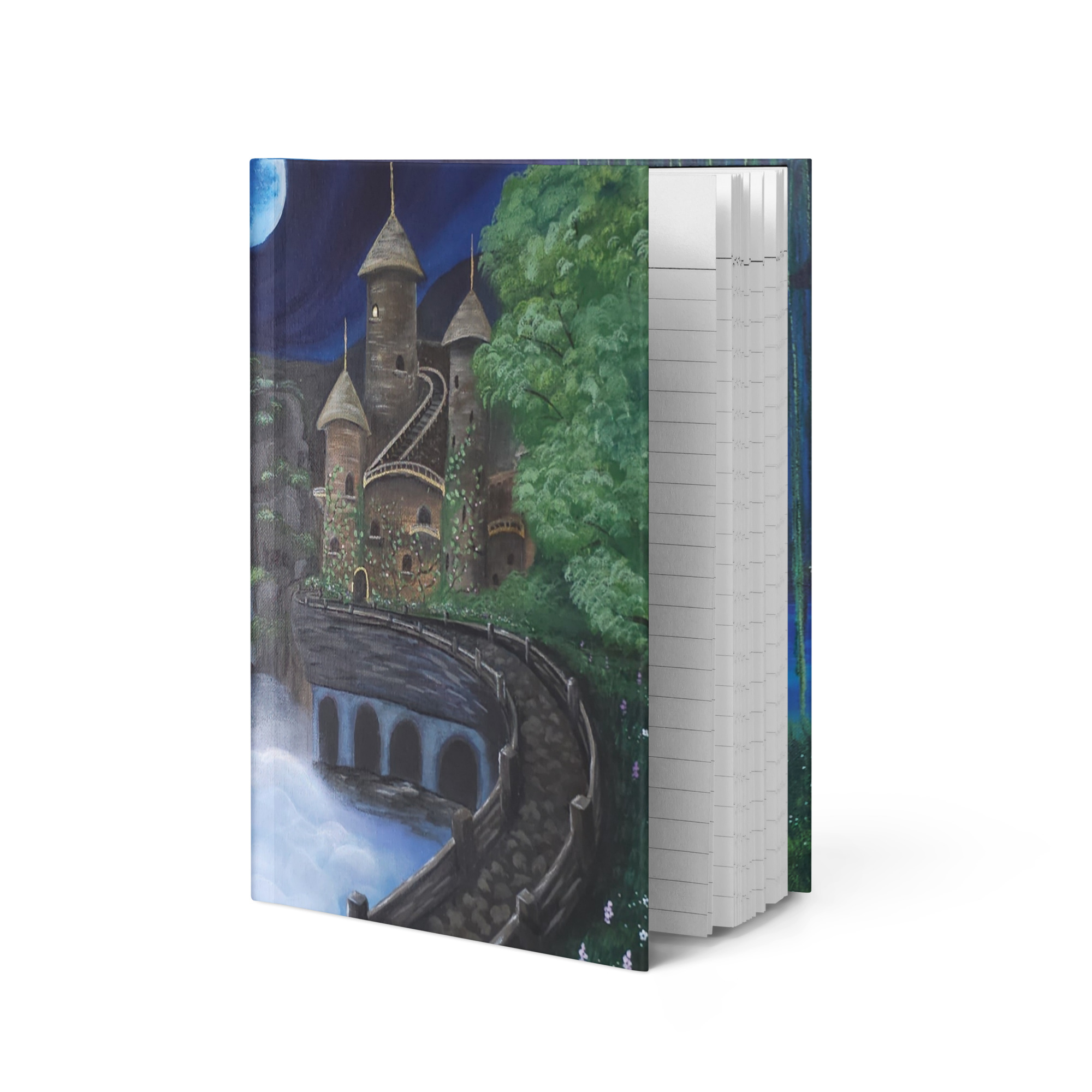 Hardcover journal matte (Secret Haven)