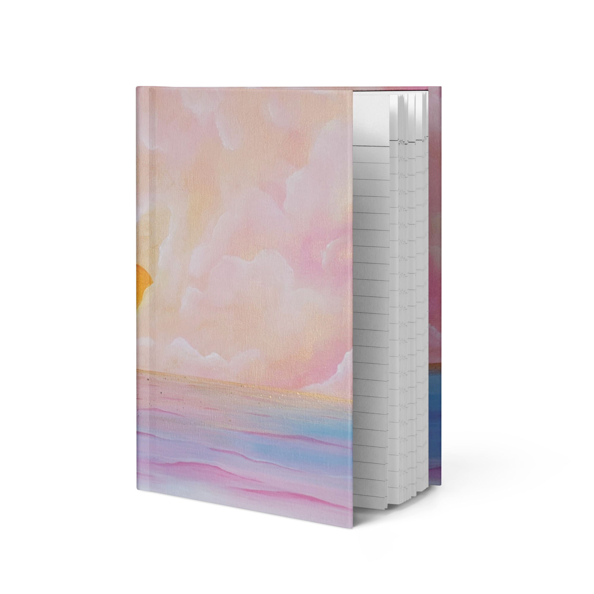 Hardcover journal matte (Flight over the Horizon)