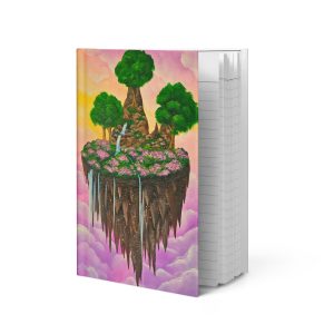 Hardcover journal matte (Island in the Clouds)