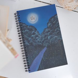 Spiral notebook (Moonilit Magic Forest)