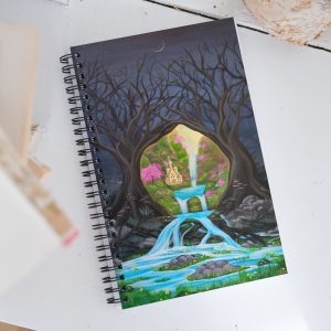 Spiral notebook (Imagination Brings Growth)