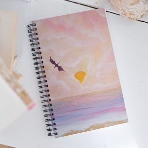 Spiral notebook (Flight over the Horizon)