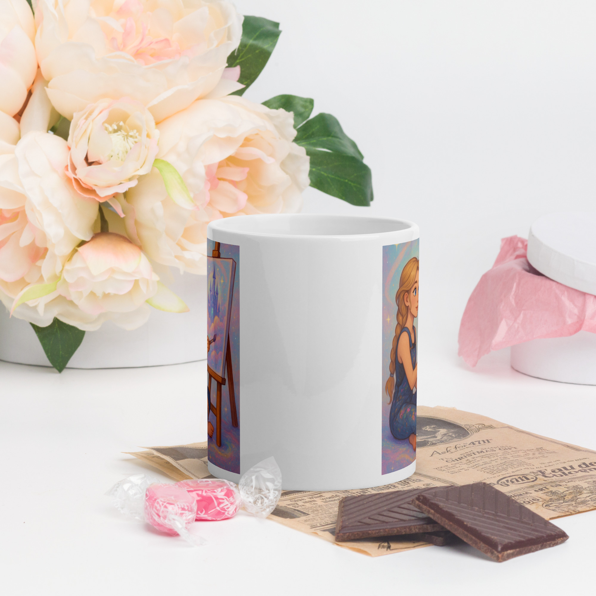 White glossy mug - Image 4