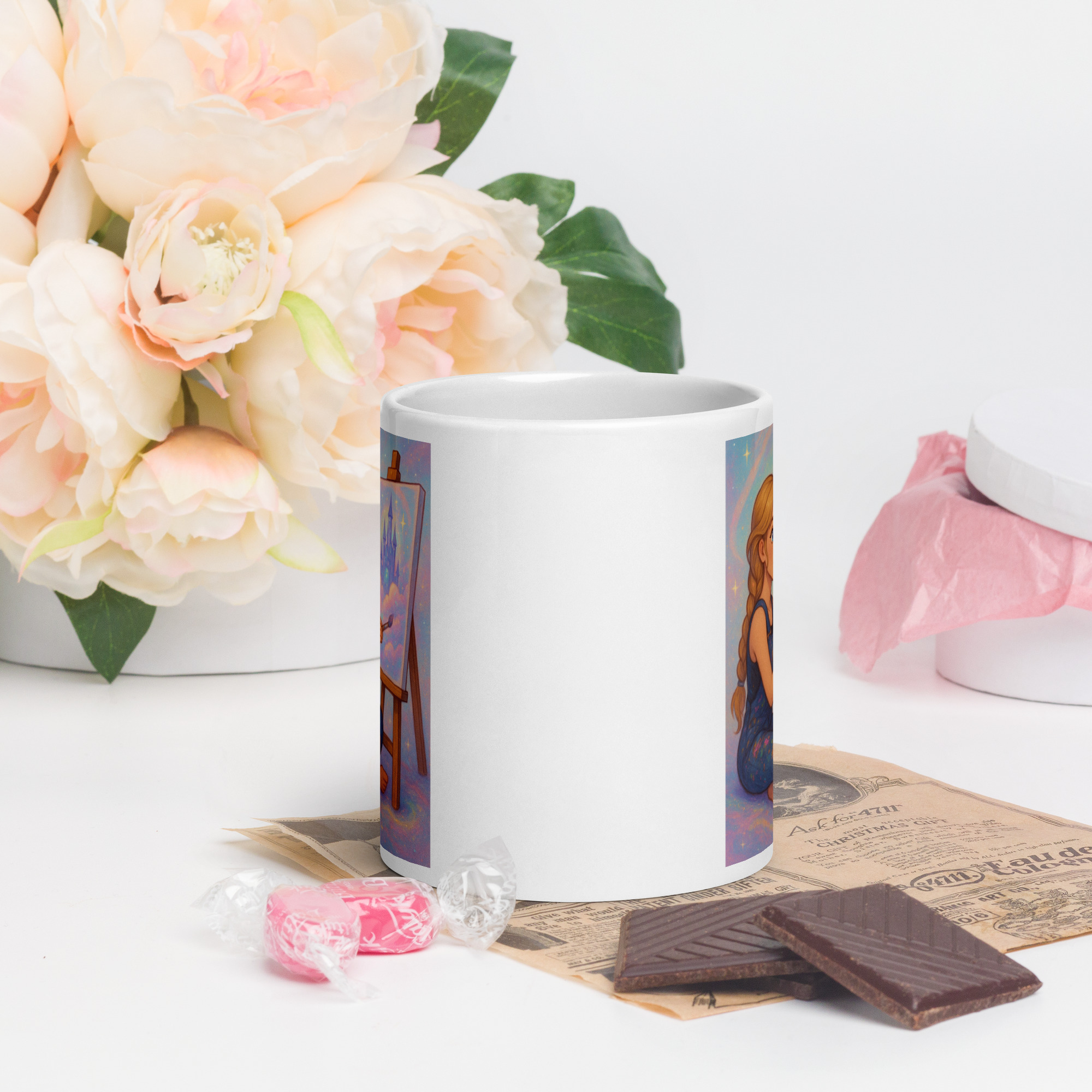 White glossy mug - Image 9