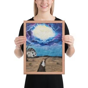 Hope beyond Loss (Framed paper poster)